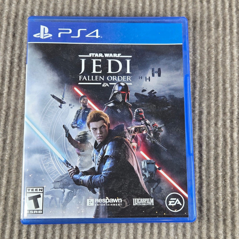 EA Sony PS4 Blue Star Wars Jedi Fallen Order Action Adventure Game Disc